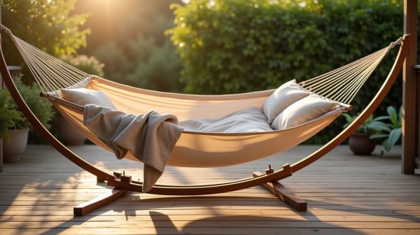 Comment optimiser le confort de votre hamac sur pied ?